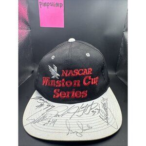 Nascar Winston Cup Series Snapback Black Red YoungAn Hat Rope Vintage 90s